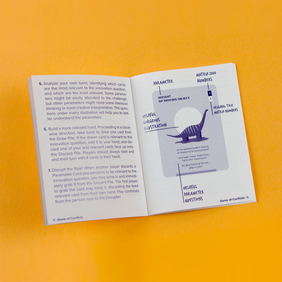Game of Conflicts instruction booklet